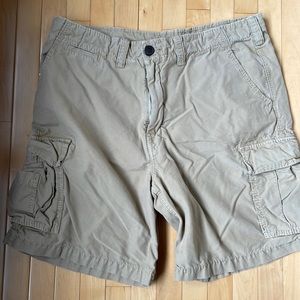 True Religion Cargo Short Extreme Tan Sz 38